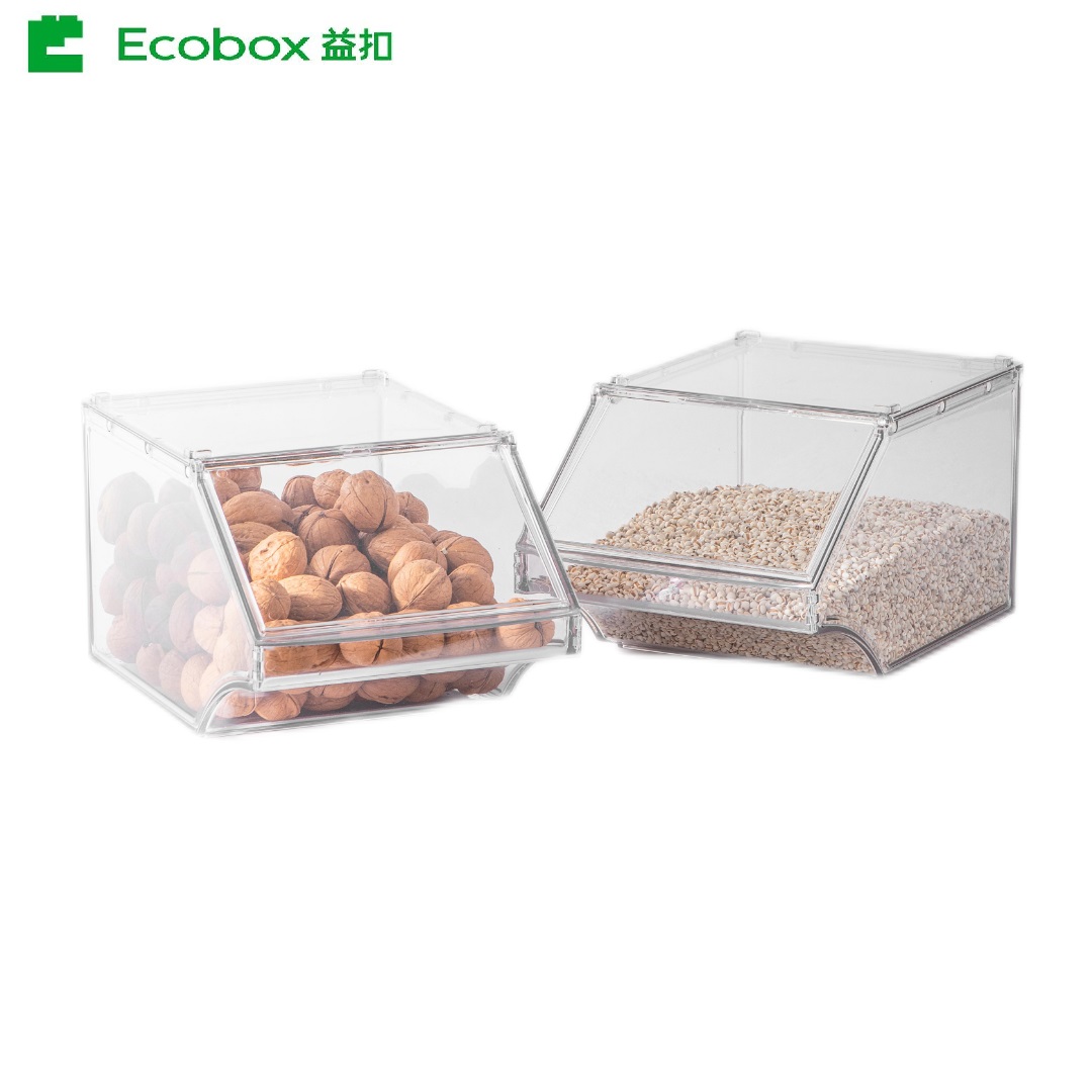 Contenedor de alimentos a granel apilable SS-02