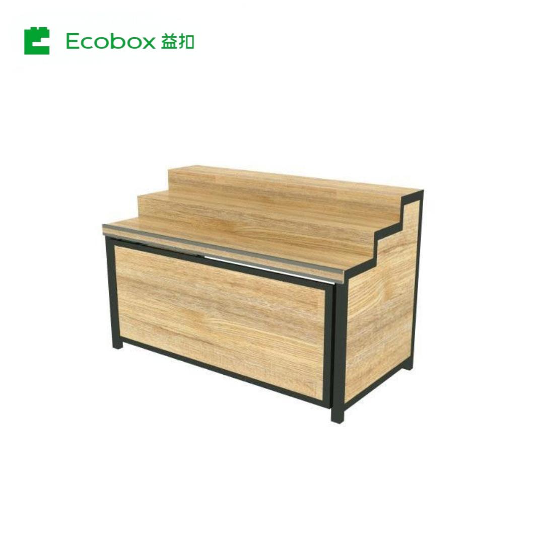 Estante de forma de madera MG-001 Aleas de aluminio