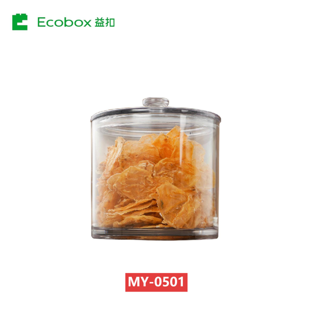 Contenedores/tarros redondos herméticos para alimentos a granel de 25 cm de ancho serie MY-05