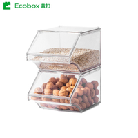 Contenedor de alimentos a granel apilable SS-02