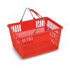 JS-SBT0 Cesta de compras de mango de plástico para supermercados para supermercados 
