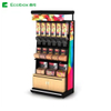 EK-026-8 Candy y gelatina de caramelo a granel estante de pantalla de hierro 