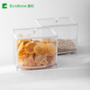 MF-07 AirTight Square Bulk Nuts y Cereal Food Bin