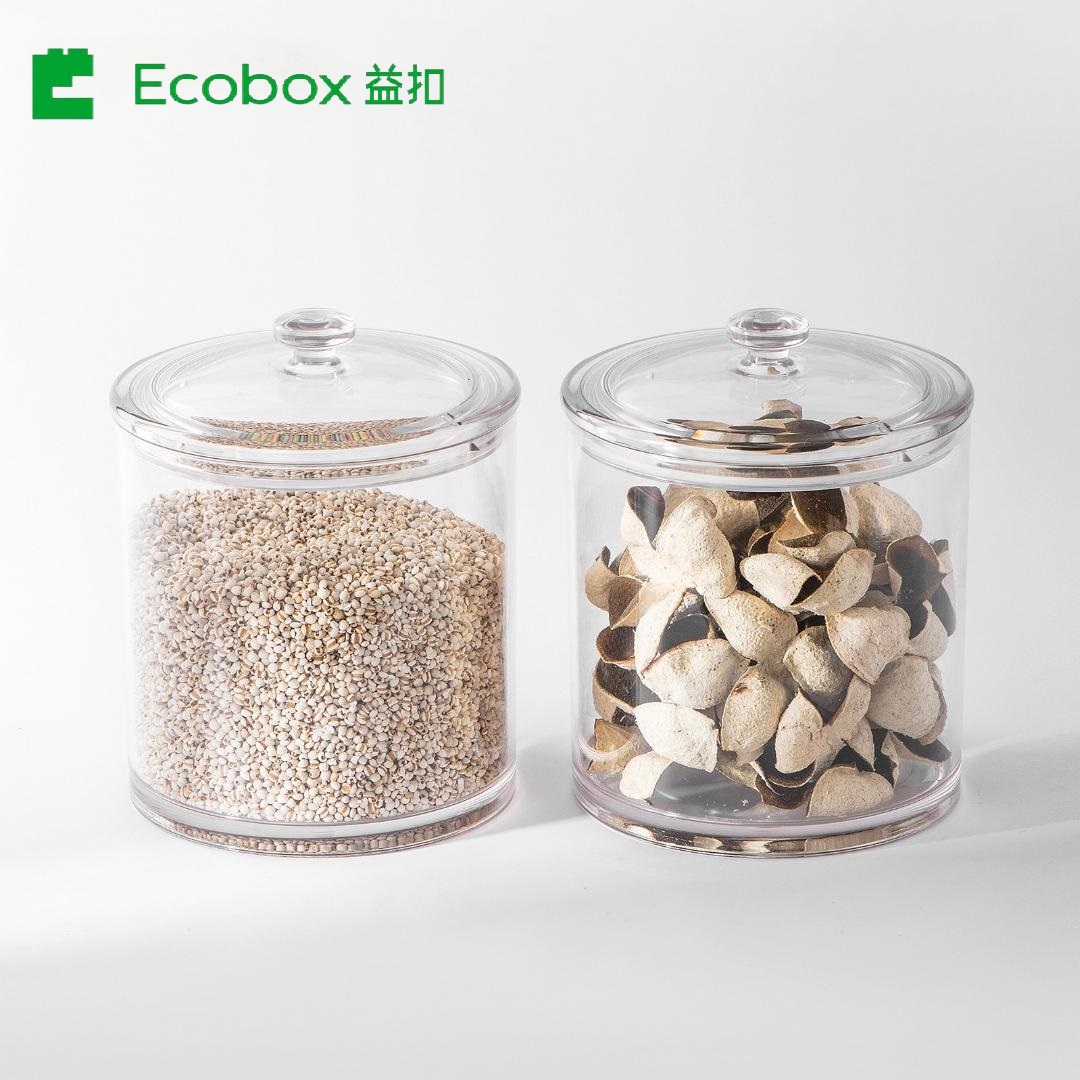 My-0401 nueces de dulces a granel redondas y contenedor de cereales