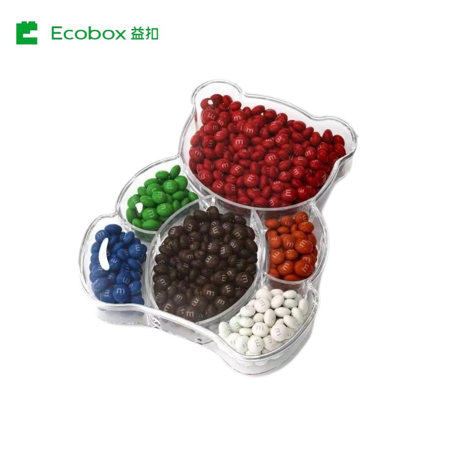 ECOBOX FZ-7001 Bear Box Candy Decoration Contenedor