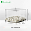 MF-08 AirTight Square Bulk Nuts y Cereal Food Bin