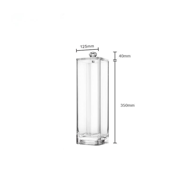 VS100 125 150 jarra de almacenamiento a granel cuadrado 