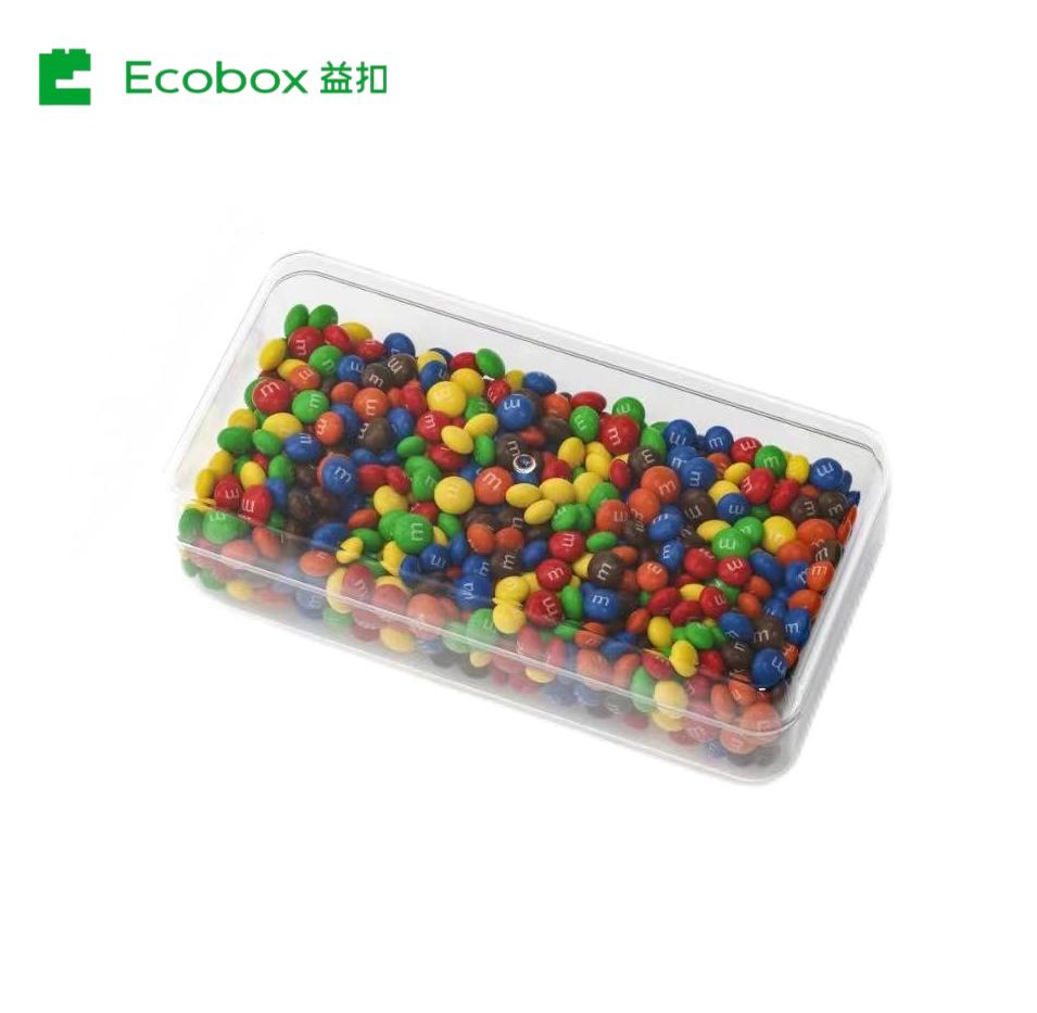 ECOBOX FZ-7201 Square Box Candy Decoration Contenedor