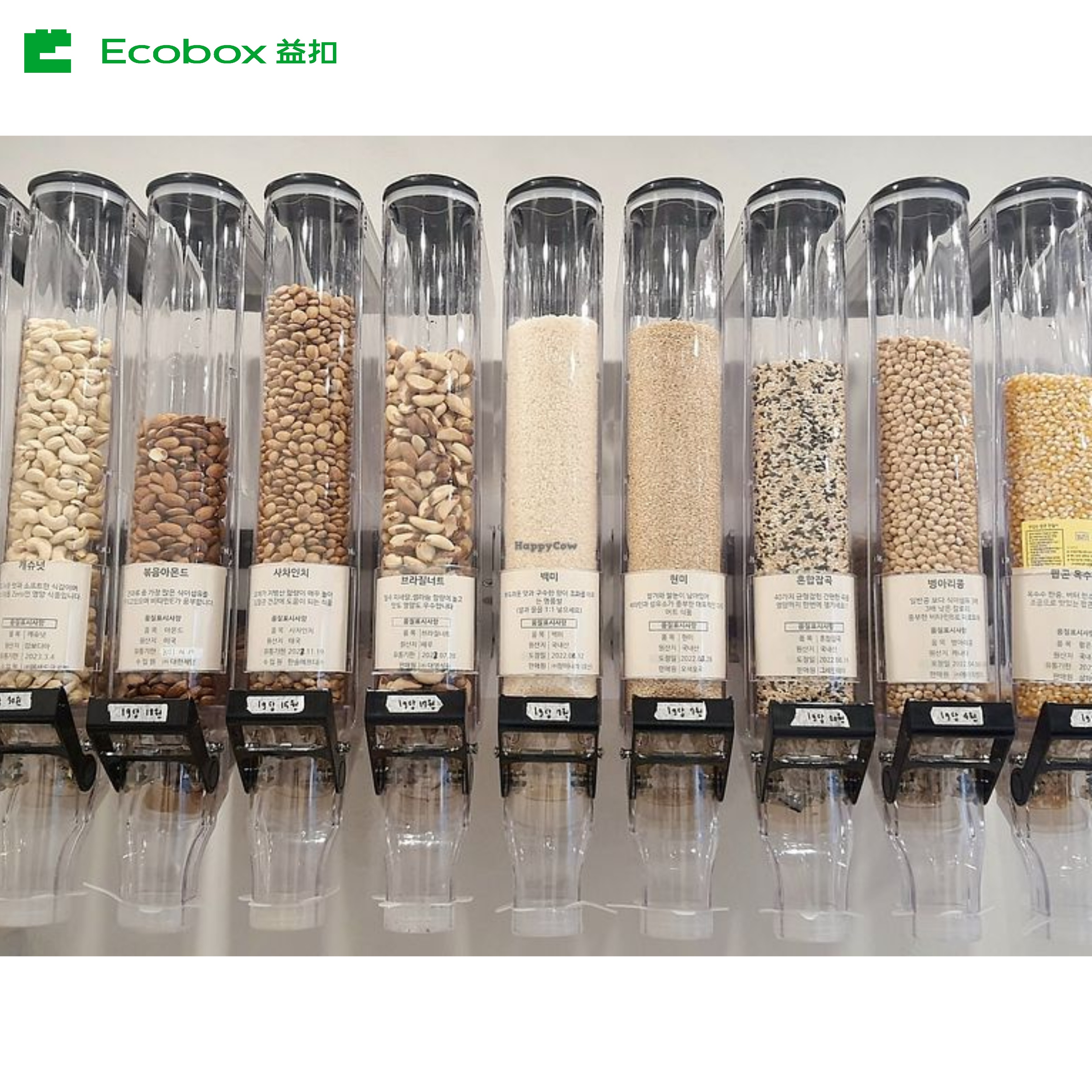 Dispensador de gravedad de alimentos orgánicos ZT-06