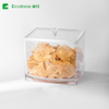 MF-07 AirTight Square Bulk Nuts y Cereal Food Bin
