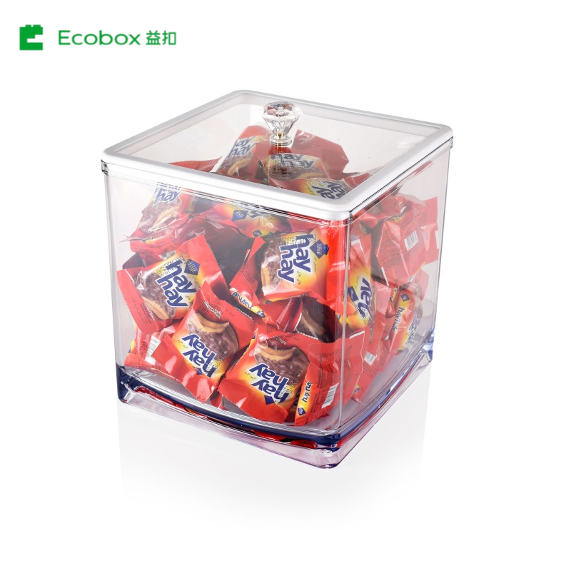 MF-05 Airtight Square Bulk Nuts y Cereal Food Bin