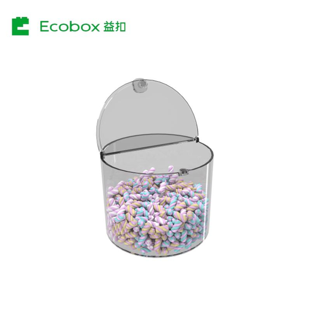 Caja de pantalla redonda QT-01