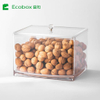 MF-08 AirTight Square Bulk Nuts y Cereal Food Bin