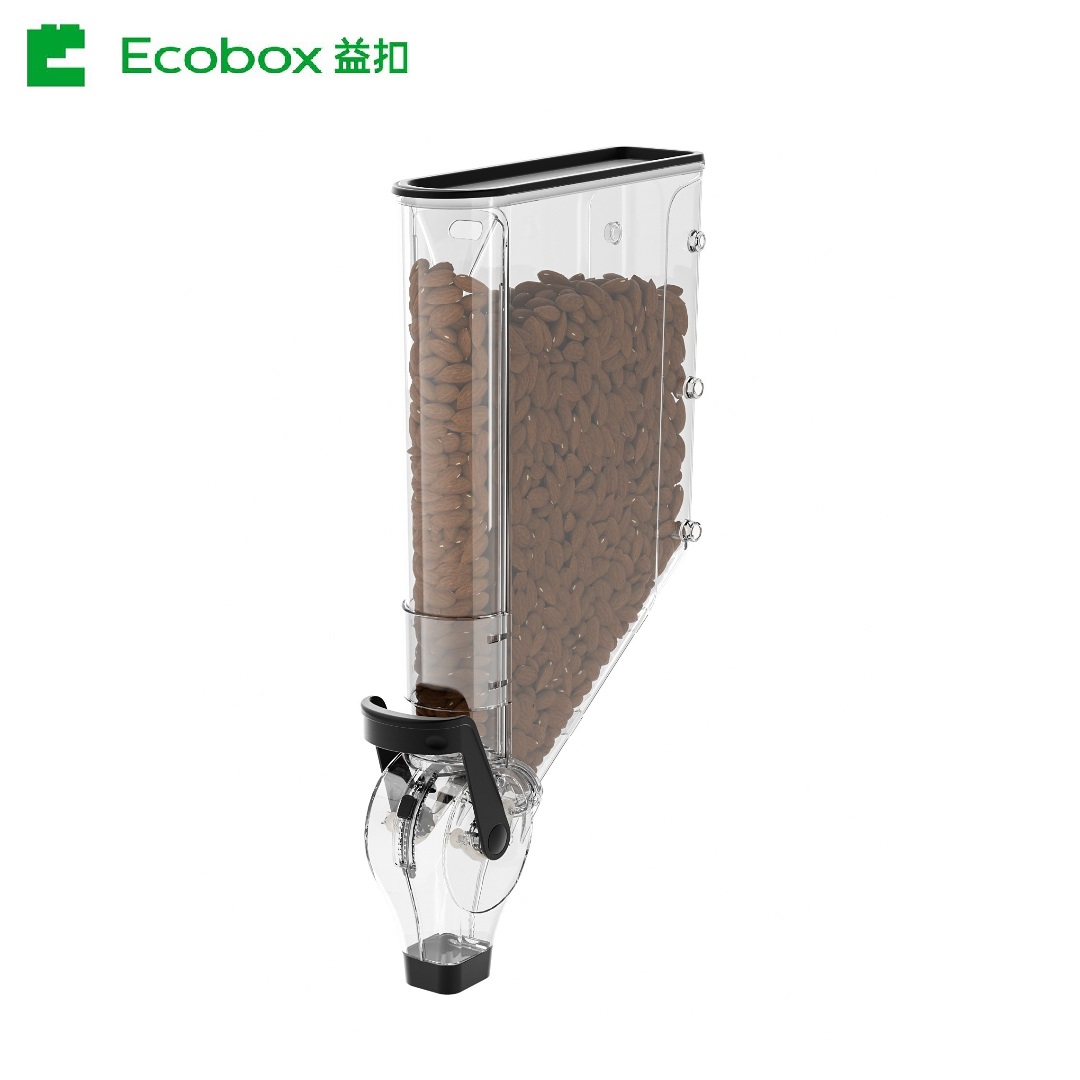 ZT-09 de 10 cm de ancho NUEVO TIPO A LOS NUTS ALIMENTOS Gravedad Dispensador